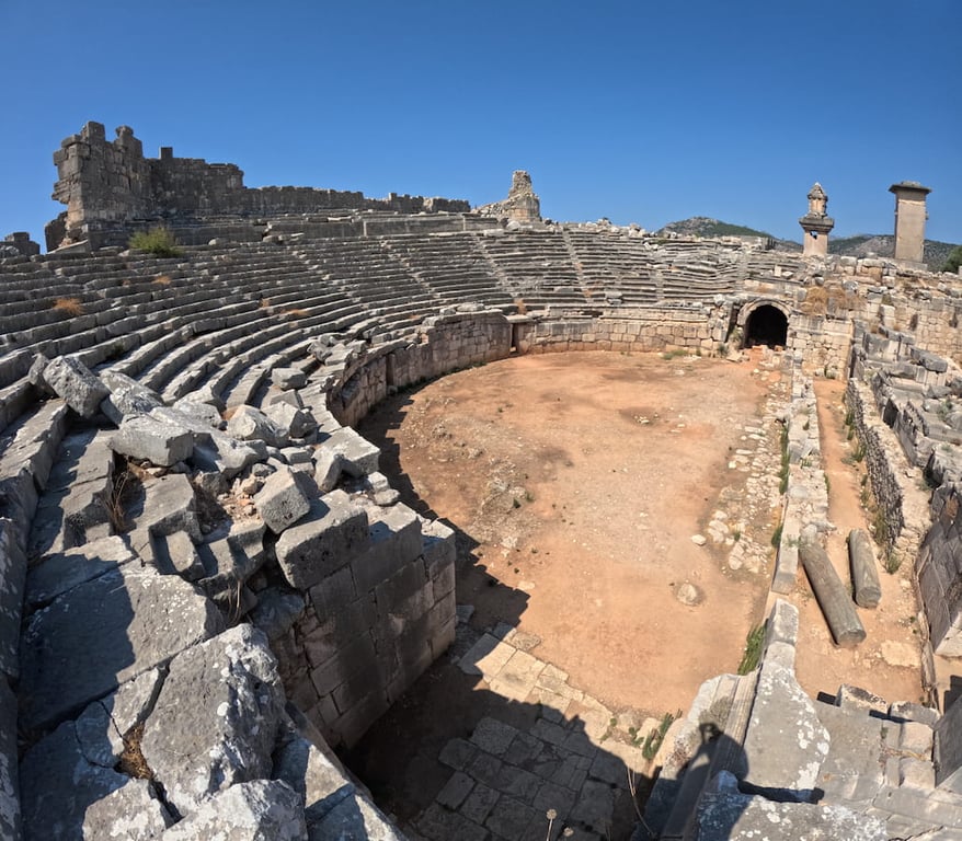 Open Air Theatre Xanthos Ancient — Xanthos Ancient City