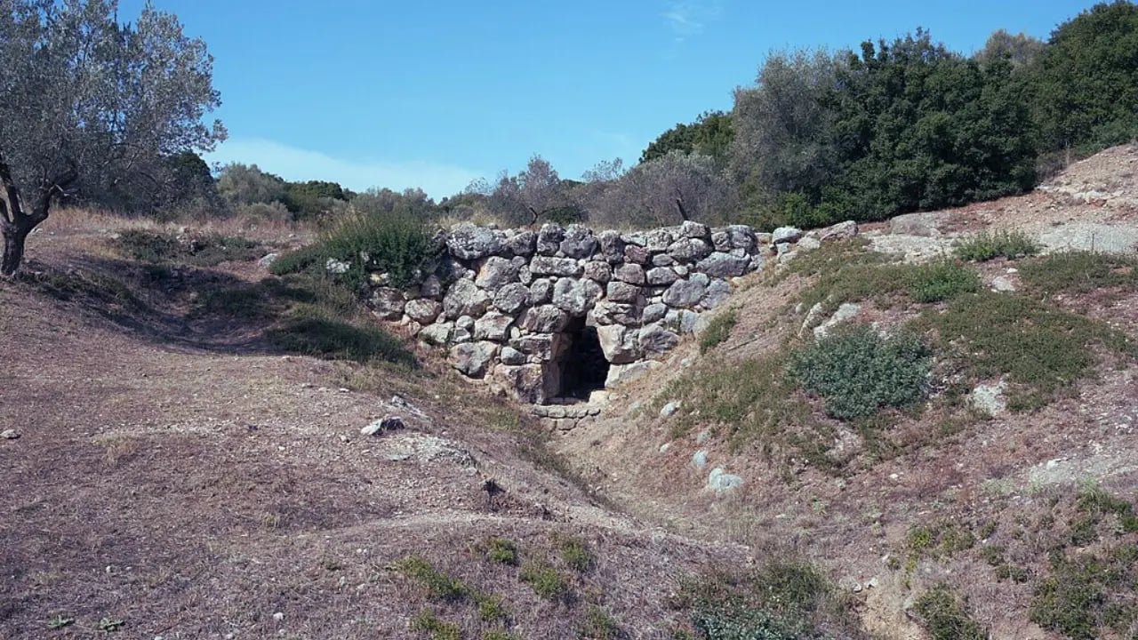 Overview Oldest Bridge Bronze Age — Arkadiko Bridge