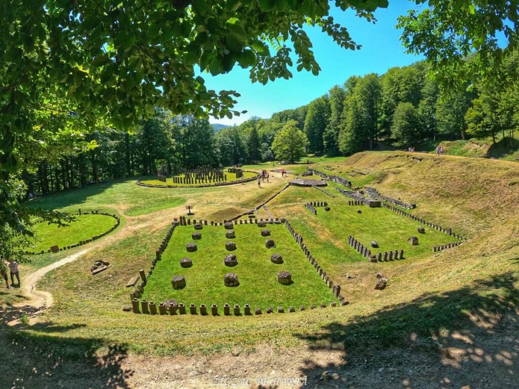 Sarmisagetusa Regia Temple Yard Ancient Calendar — Sarmizegetusa Regia