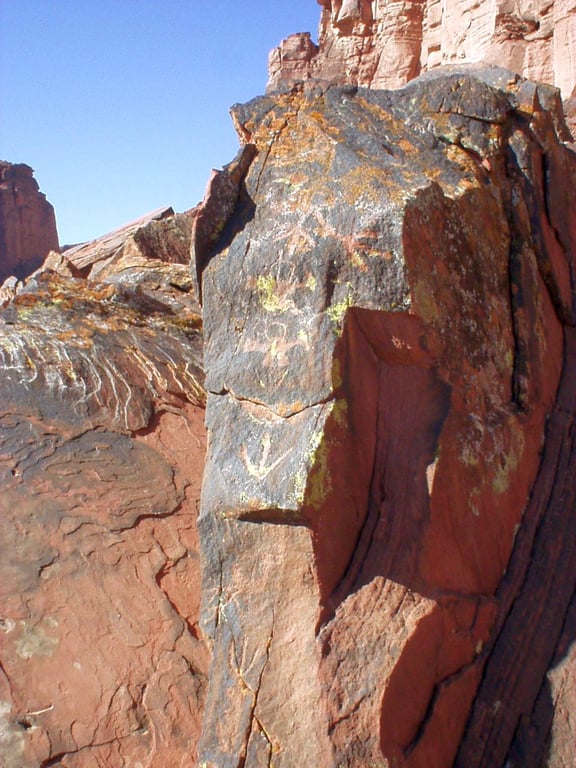 Talampaya Ancient Petroglyphs Natives — Talampaya National Park