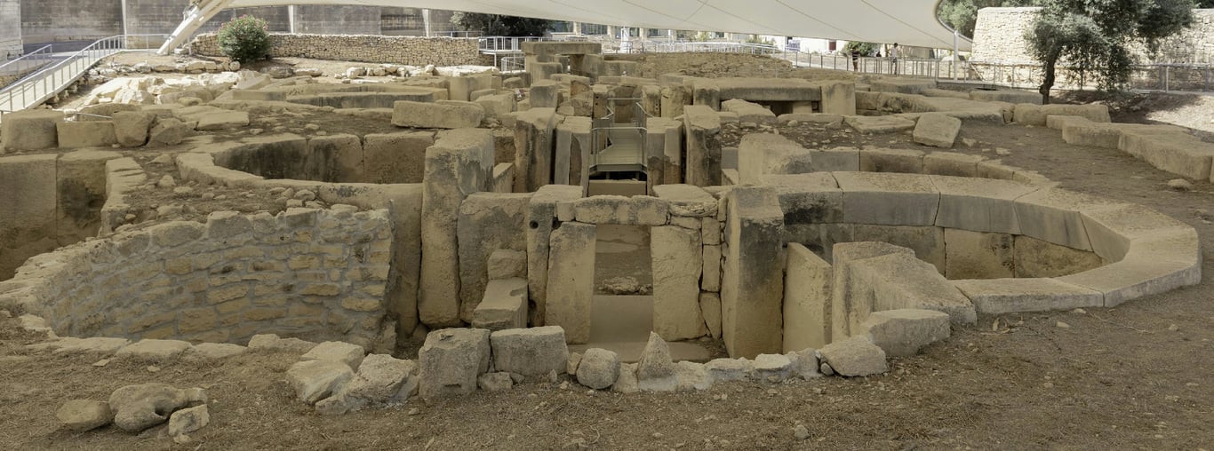 Tarxien Temples Ancient Ruins 112 Wm 110567528 — Tarxien Temples