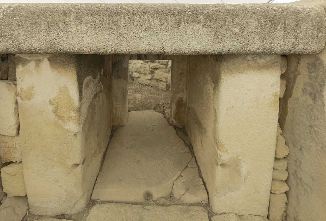 Tarxien Temples Site View 112 Wm 122608413 — Tarxien Temples