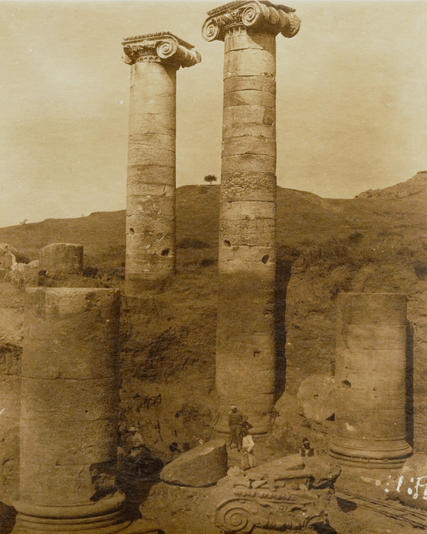 Temple Of Artemis 1911 Historic Photograph — original vintage photograph | Temple of Artemis