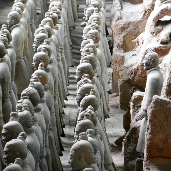 Terracotta Army Mausoleum Of T Warriors Xian 119 Ov 1uf608 — Terracotta Army, Mausoleum of the First Qin Emperor