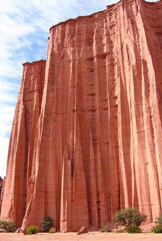 Unusual Geological Formations Scoop Marks Talampaya — Talampaya National Park