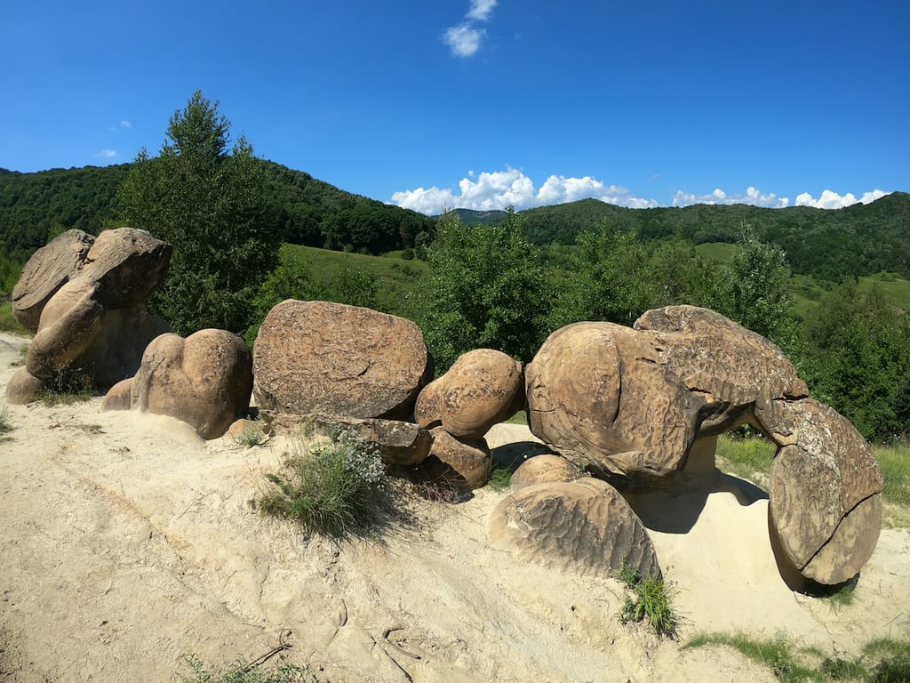 Unusual Stone Concretions Romania — Trovants of Ulmet