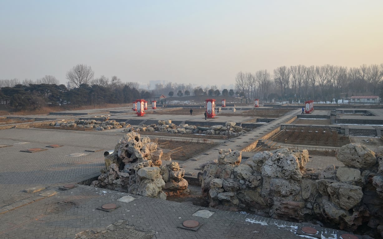 Wall Ruins Yuanmingyuan — Yuanmingyuan Summer Palace