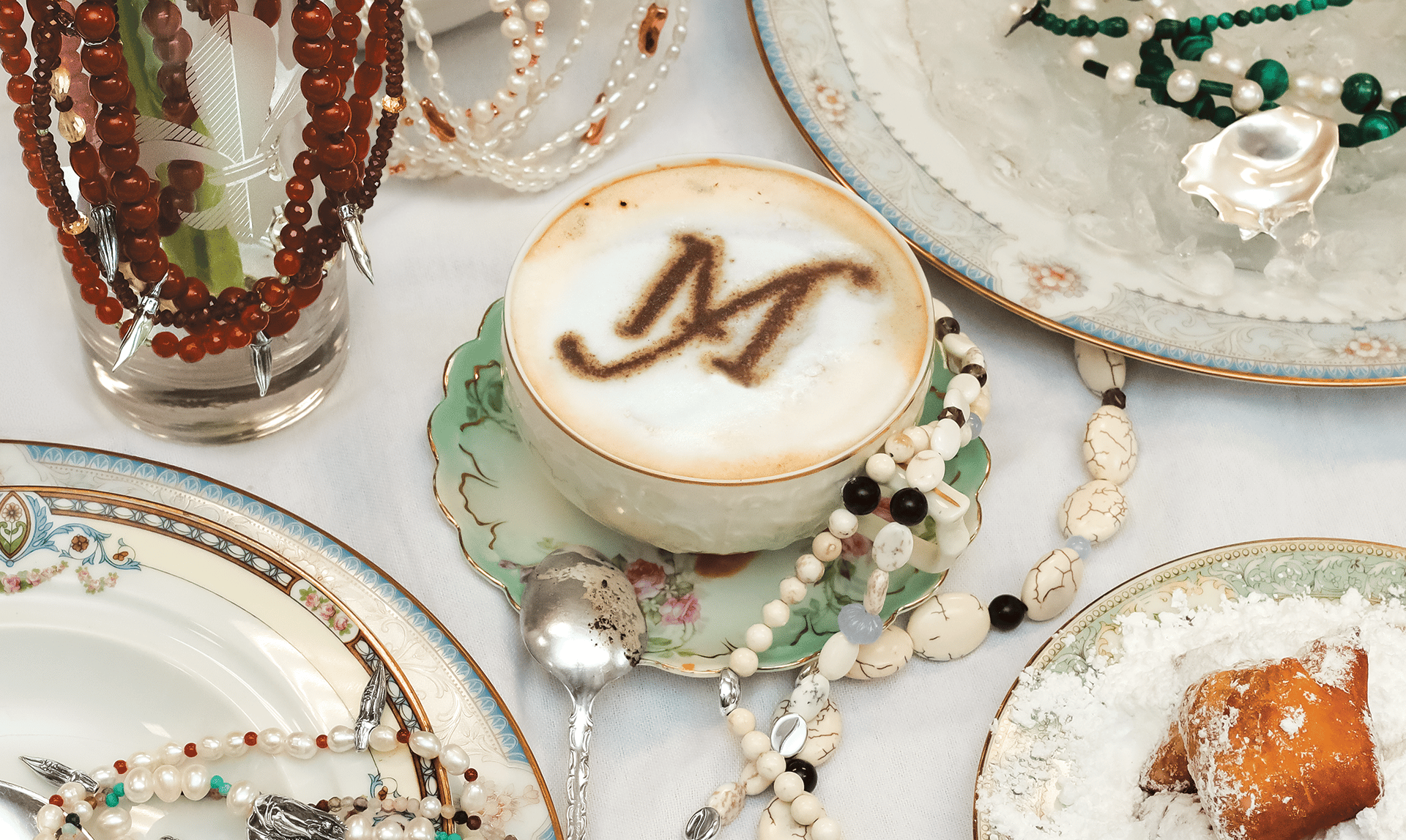 Mignon Faget bursting into blooms