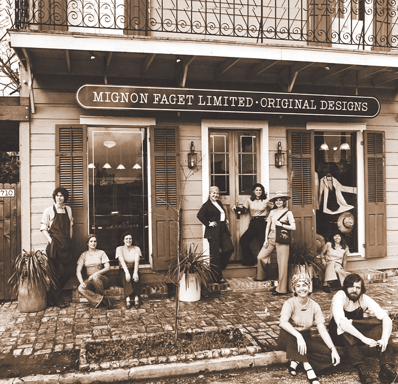 Mignon Faget Gallery on Dublin Street 1970