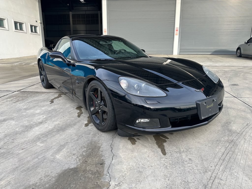 2006 Chevrolet Corvette Coupe C6 6.0L Petrol Rear 6AT LHD