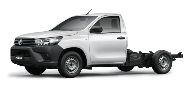 2025 Toyota Hilux Single Cab Cab & Chassis 2.4L Diesel 4x2 5MT LHD