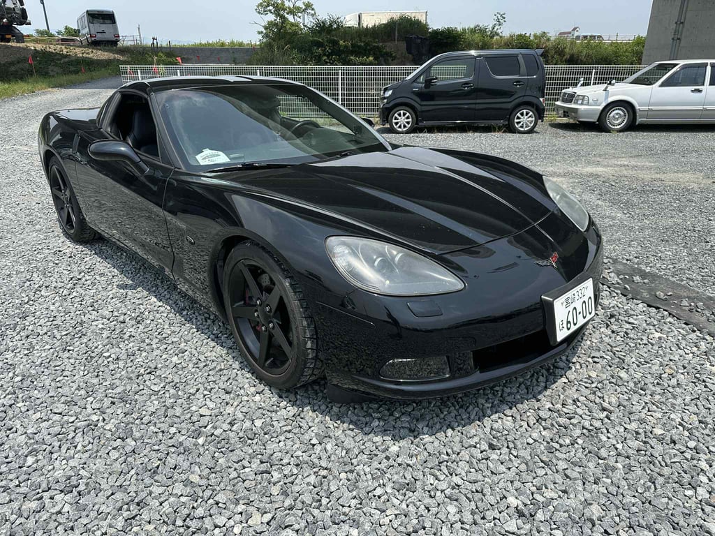 2006 Chevrolet Corvette Coupe C6 6.0L Petrol Rear 6AT LHD