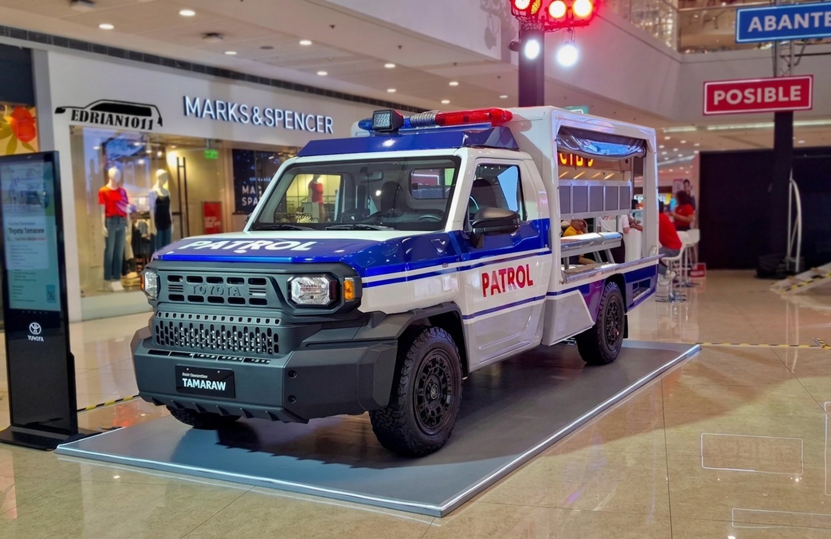 2026 Toyota Hilux Single Cab Tamaraw Patrol Car 2.4L Diesel 4x2 5MT LHD