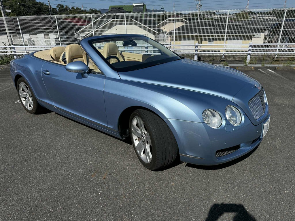 2008 Bentley Continental Convertible GTC 6.0L Petrol Rear AT RHD