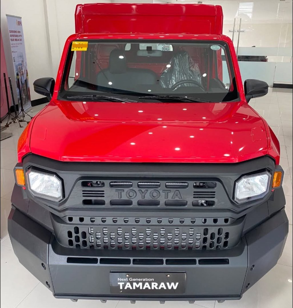 2026 Toyota Hilux Single Cab Tamaraw GL Utility Van 2.4L Diesel 4x2 6AT LHD
