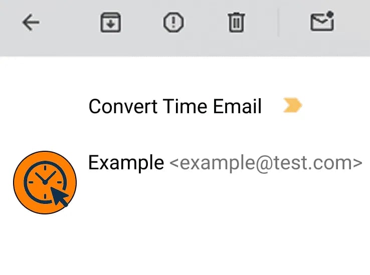 Email example