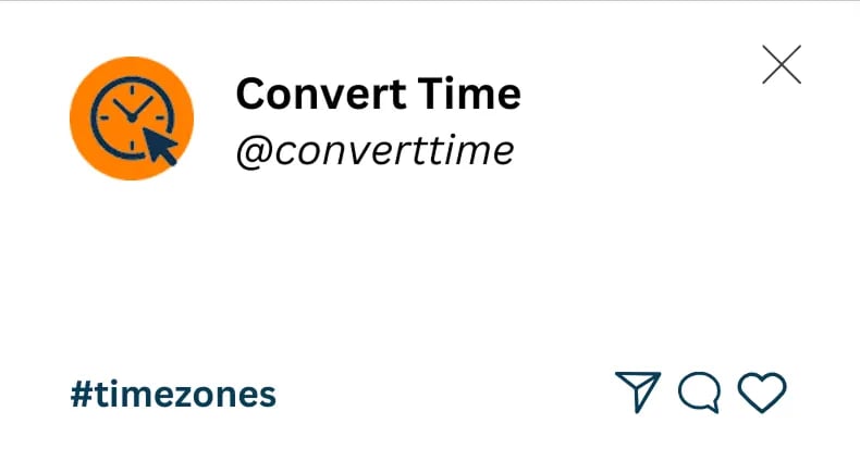 Twitter post example