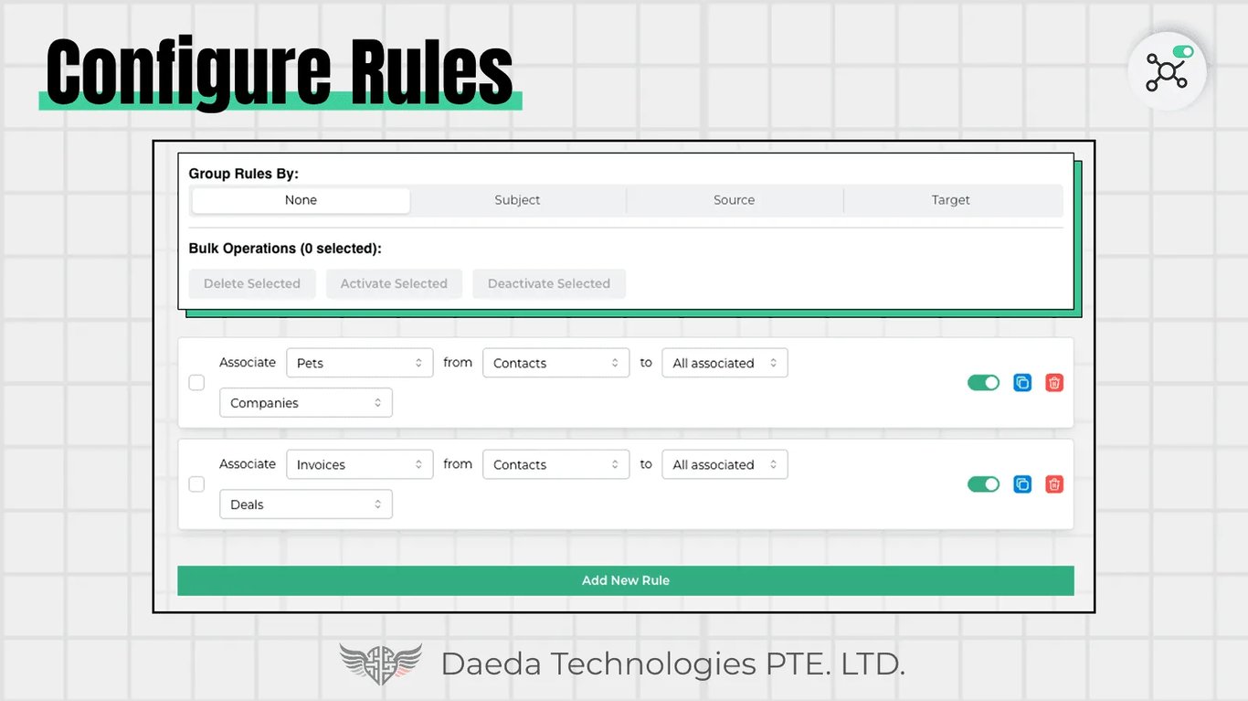 Auto Associations Pro - Apps project screenshot showing the interface