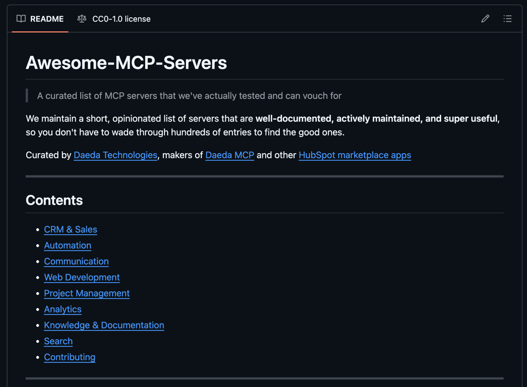 Awesome MCP Servers for RevOps: The Best AI Tool Integrations for CRM Teams