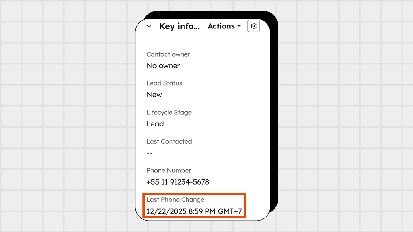 Stop Losing Leads: How Automatic Phone Change Tracking Keeps Your HubSpot Contact Data Fresh