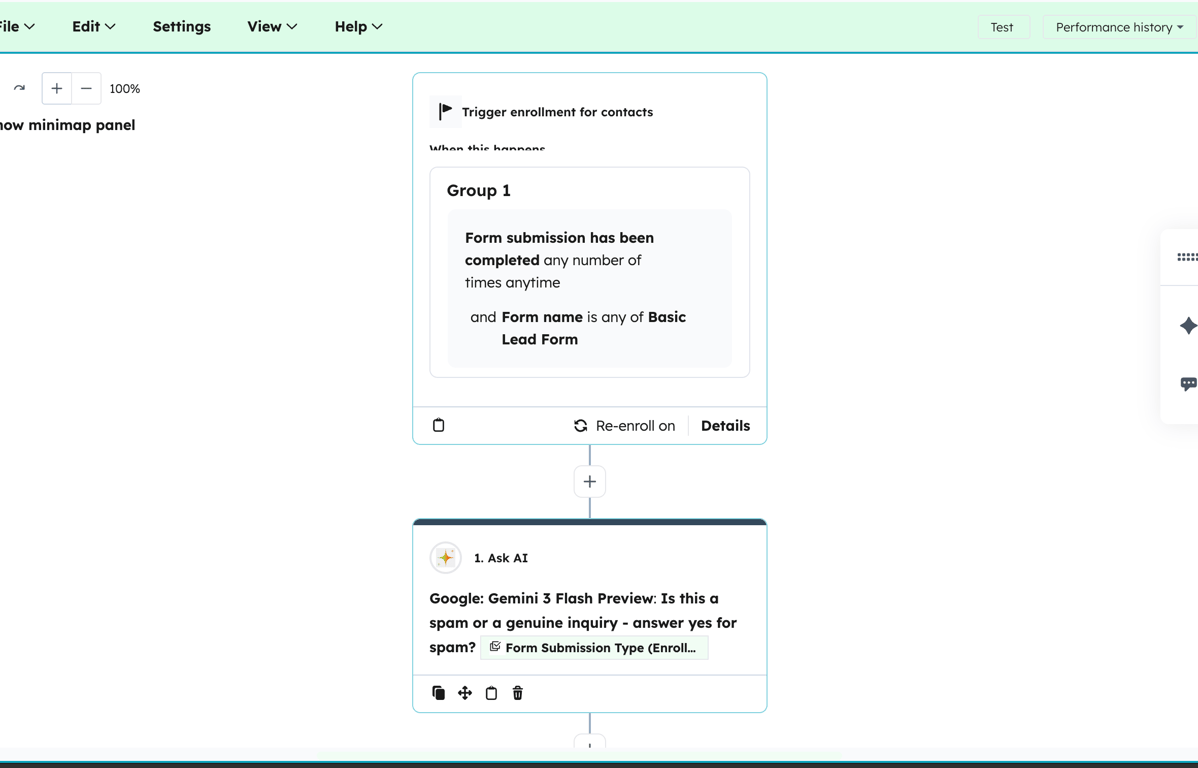 Green theme — workflows