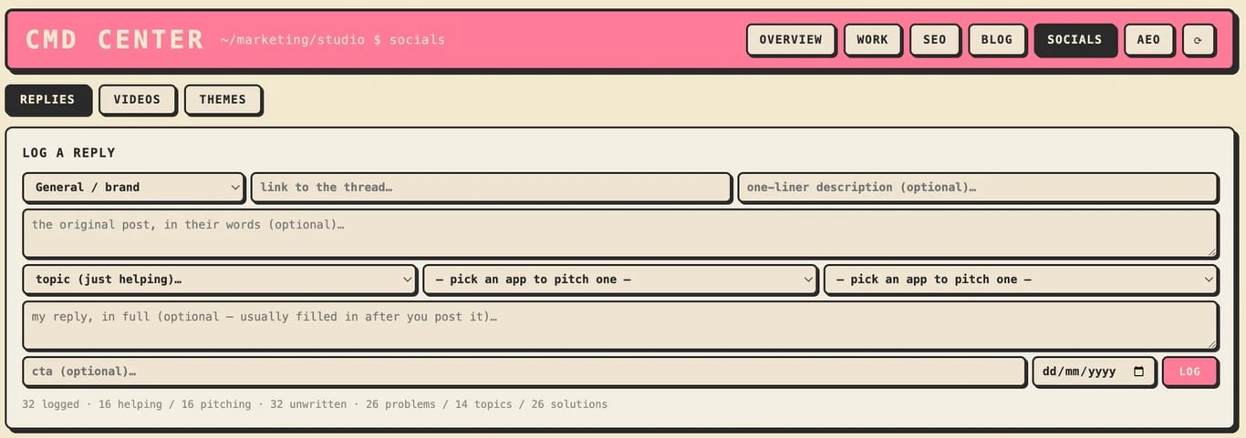 Community Radar - AI Tools project screenshot showing the interface
