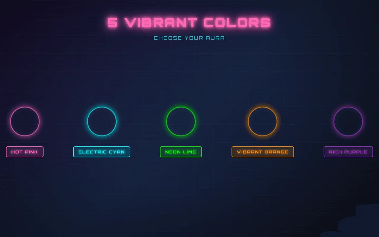 Cursor Aura Chrome Extension - Extensions project screenshot showing the interface