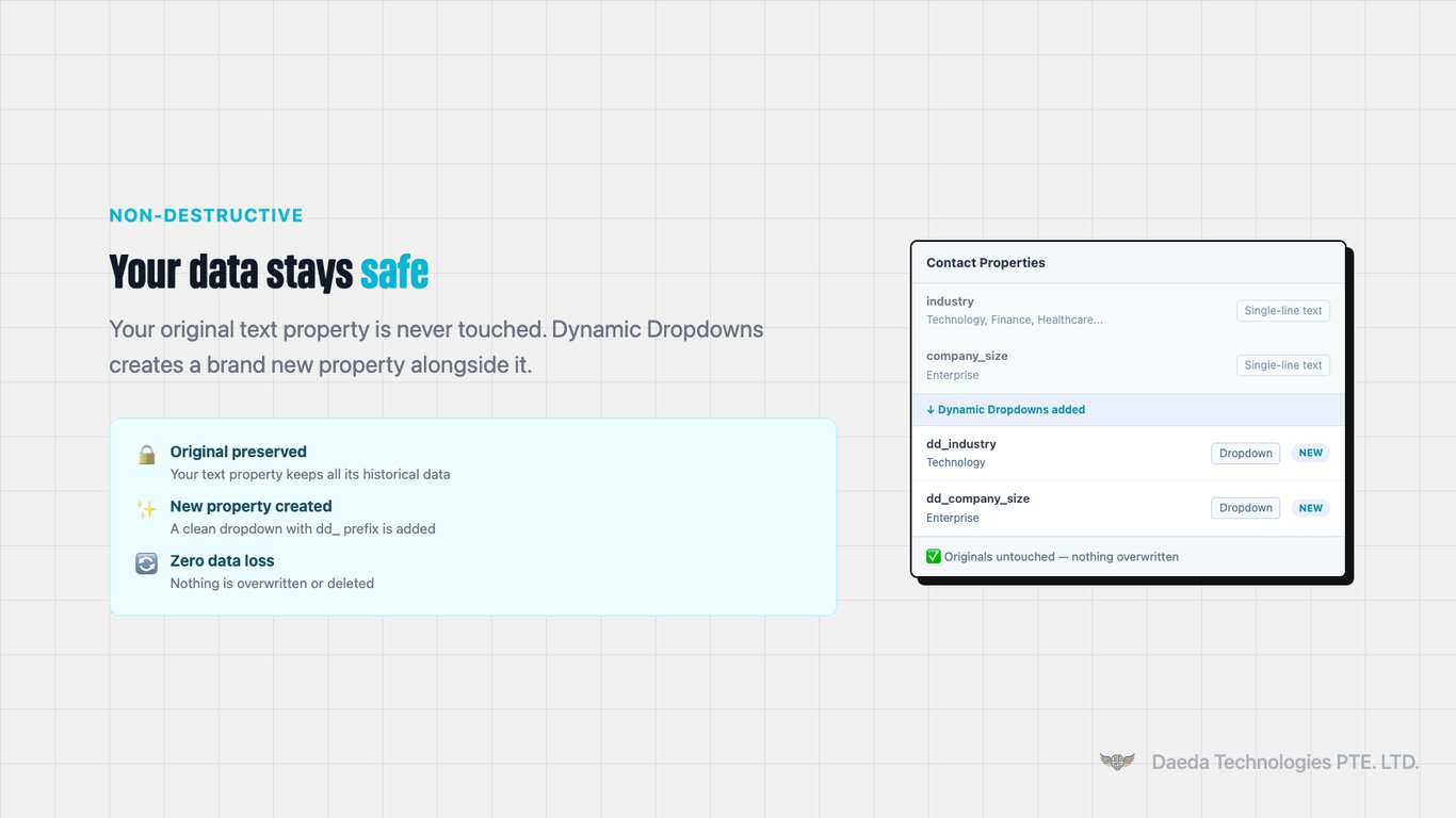 Dynamic Dropdowns screenshot 5