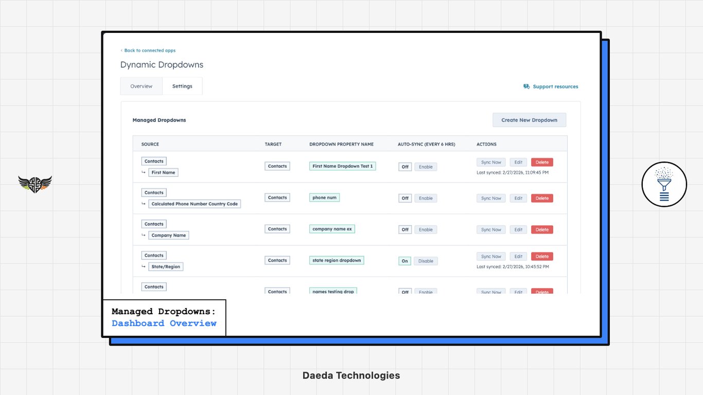Dynamic Dropdowns screenshot 7