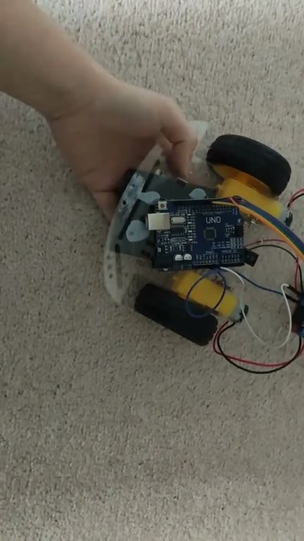 Buggy Robot movement test video thumbnail