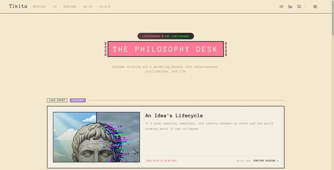 The Site Build - Websites project screenshot showing the interface