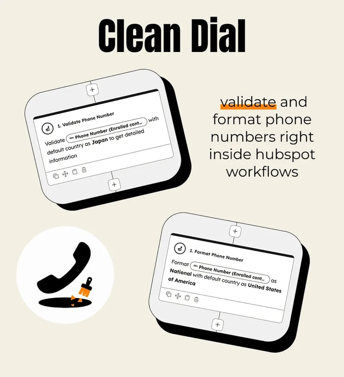 Clean Dial: Phone Live Check for HubSpot
