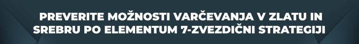 Elementumova 7-zvezdična strategija varčevanja v zlatu in srebru.