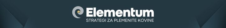 Logotip Elementum, strateg za plemenite kovine in sponzor članka o varčevanju za prvo stanovanje.