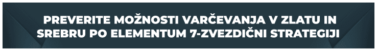 Elementum 7-zvezdična strategija za varčevanje v zlatu in srebru pri dolgoročnem načrtovanju nakupa nepremičnine.