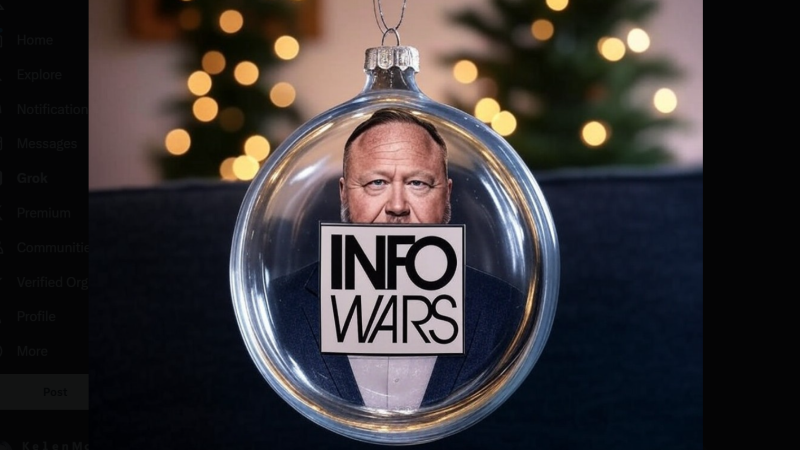 Exclusive Christmas Message From Alex Jones! Seeing The Tide Turn Against The Globalists Is The Best Gift Of All