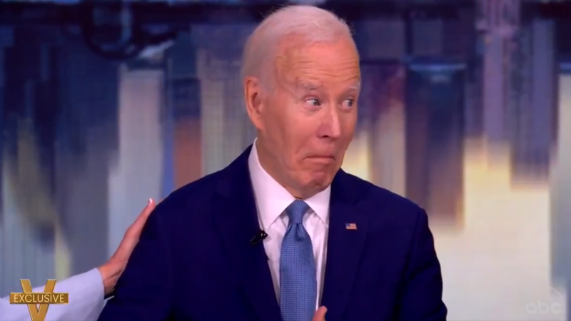 Sleepy Joe Biden Stutters His Way Through ‘The View’ Appearance, Says Trump Admin Has Had Worst First 100 Days In US History