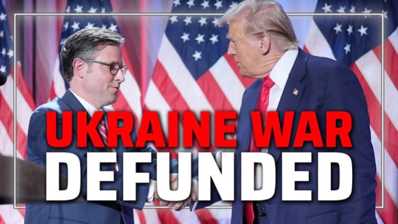 BREAKING: Trump Has Officially Defunded The Ukraine War by Pressuring Mike Johnson to Block Deep State Sending an Additional  Billion to Zelensky