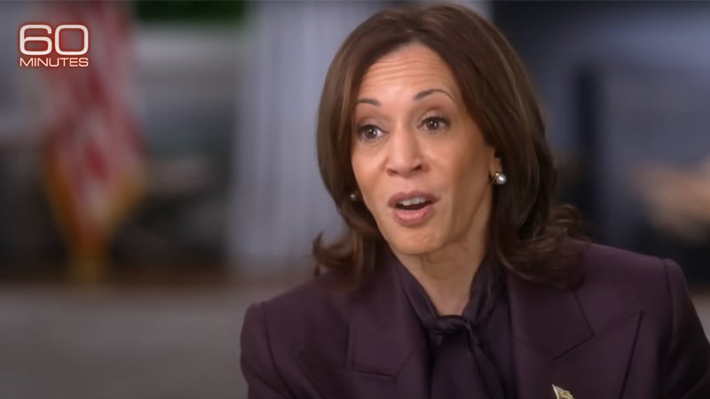 CBS Agrees to Turn Over 60 Minutes’ Kamala Harris Interview Script to FCC