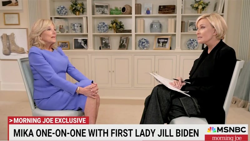 ‘His Age is an Asset’: MSM Trots Out Jill Biden to Run Cover for 81-Year-Old Sleepy Joe