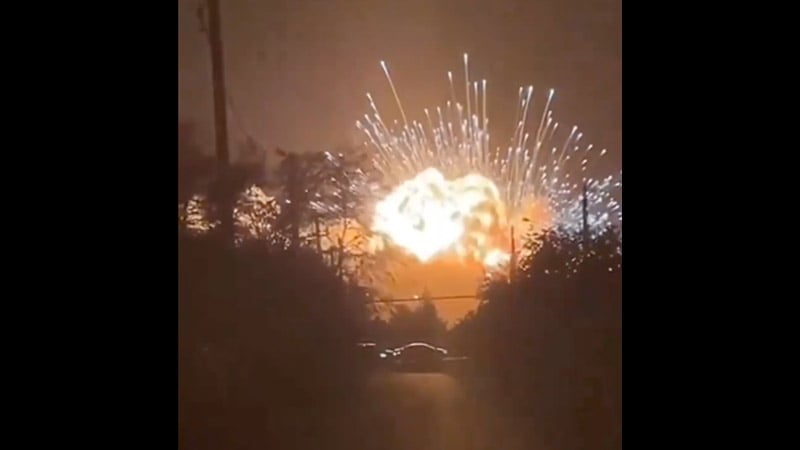 Ukraine Scores More Large Hits On Russian Ammo Storage Depots 