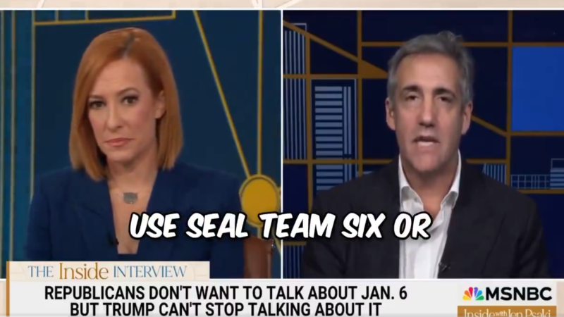 Disgraced Ex-Trump Attorney Cohen Says Donald Will Send SEAL Team Six To Arrest Political Opponents