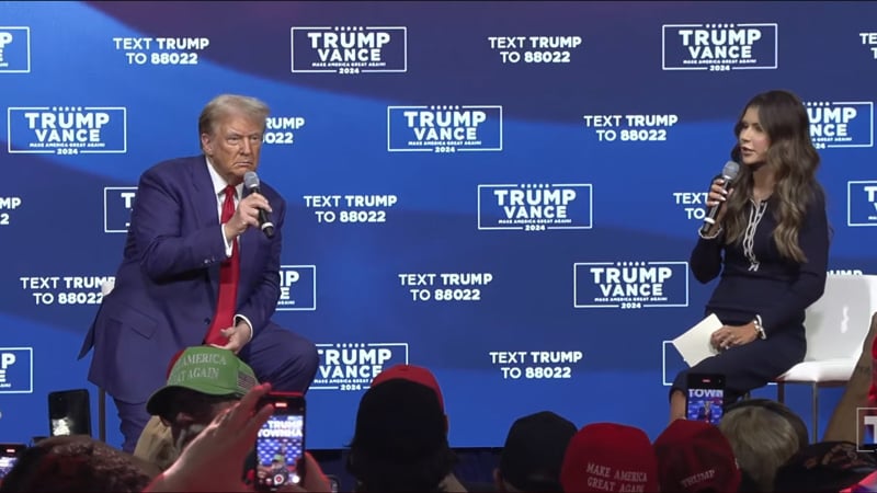 Watch Live: Trump Takes Voters’ Questions at Town Hall in Oaks, Pa.