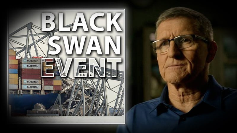 EXCLUSIVE: General Flynn Calls Baltimore Barge Disaster A Black Swan Event
