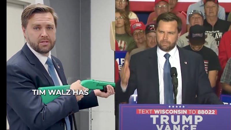 Epic: Vance Brutally TROLLS Military Deserter Tim Walz During Stop in Wisconsin