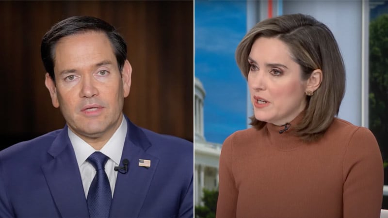 Marco Rubio Shuts Down CBS’ Margaret Brennan After She Blames Free Speech For the Holocaust: ‘Free Speech Was Not Used to Conduct Genocide’