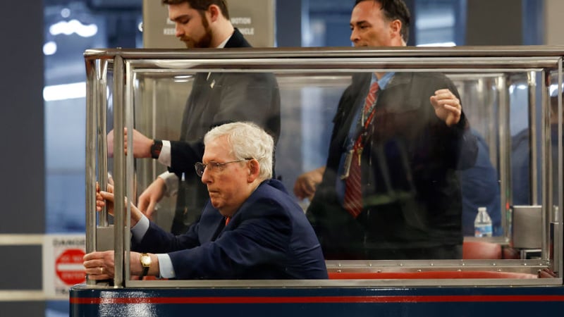 Breaking: Sen. Mitch McConnell, 82, Falls Down Stairs
