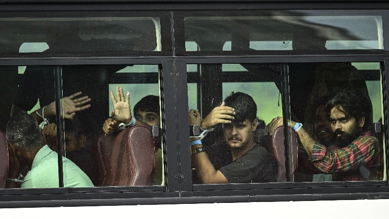 Military Plane Carries Indian Migrants Back From US in Furthest Deportation Flight Yet