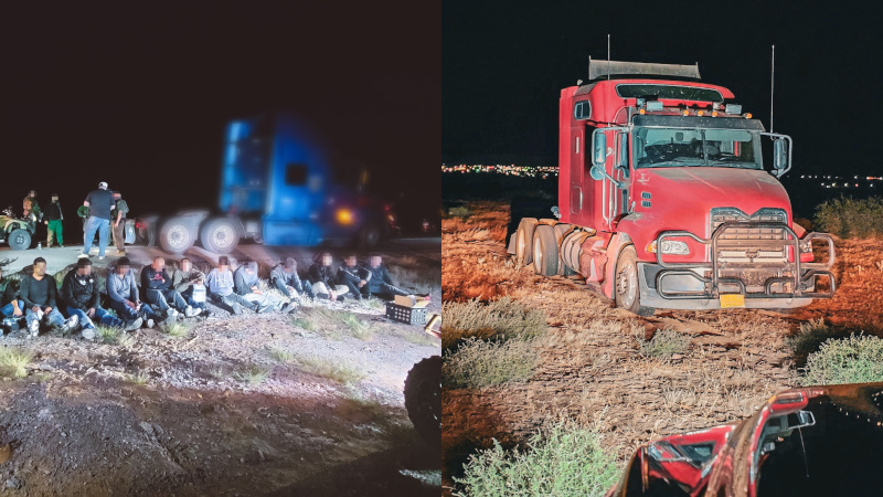 Border Patrol Busts Multiple Big Rig Drivers Smuggling Illegals in New Mexico