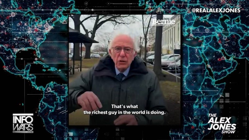 BREAKING VIDEO: Communist Muppet Bernie Sanders Caught Red-Handed Spewing Insane Lies About Elon Musk, President Trump, & The DOGE Agenda
